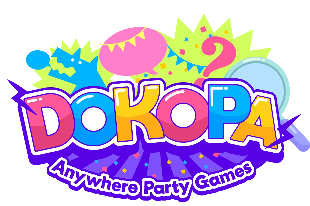 Dokopa — Anywhere Party Games. Partyspiele in einer App.